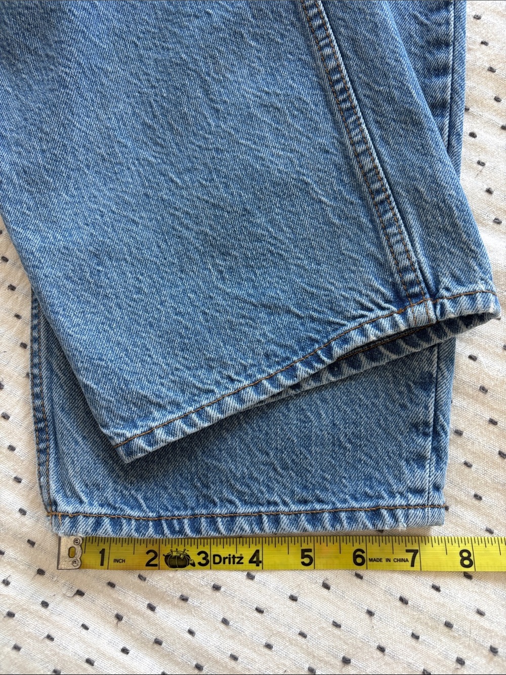 Abercrombie The High Rise Taper Jean, 28 R - Picture 12 of 14